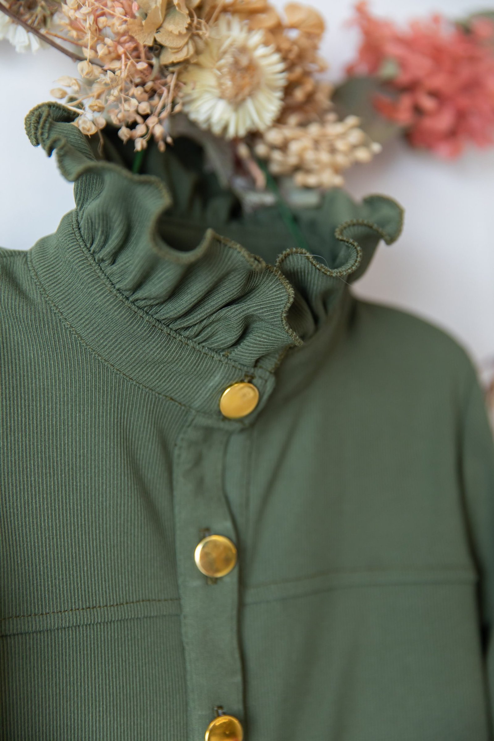 Camisa de Morley verde Militar - Imagen 3