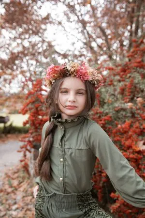 Alternative view of Camisa de Morley verde Militar