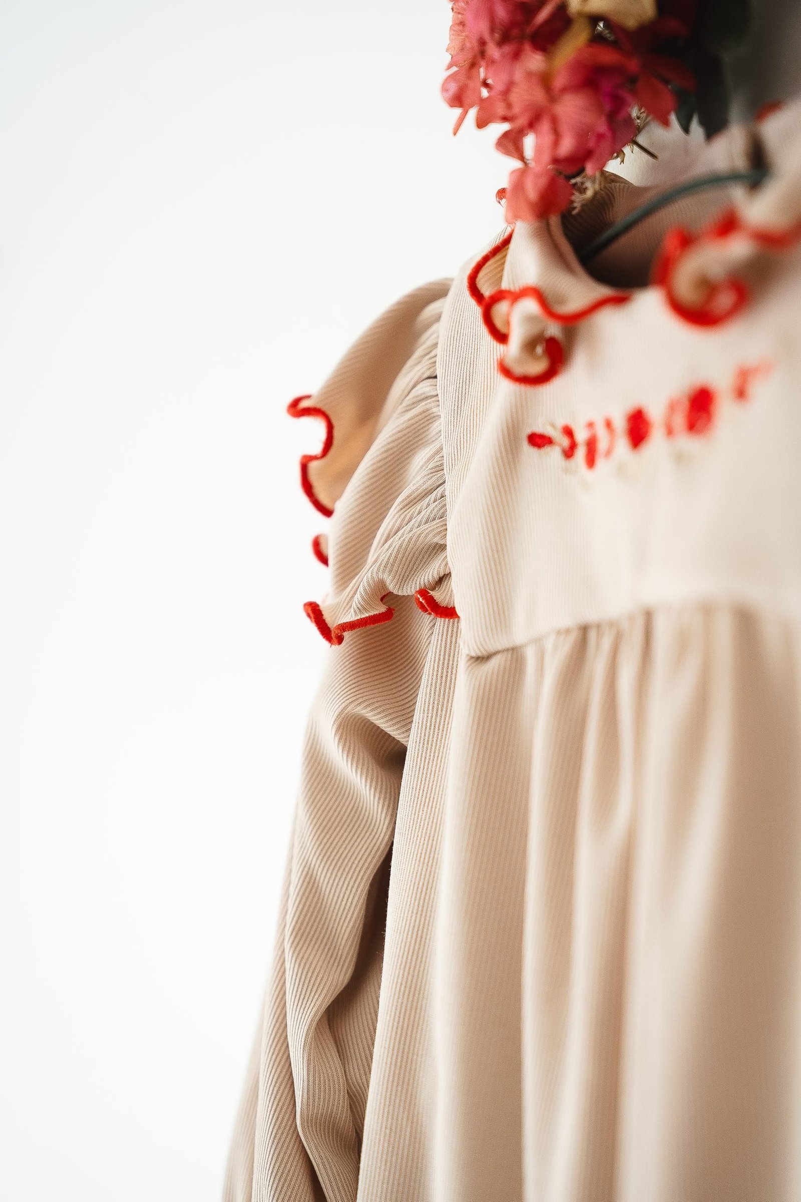 Vestido Morley Flores Rojas - Imagen 4