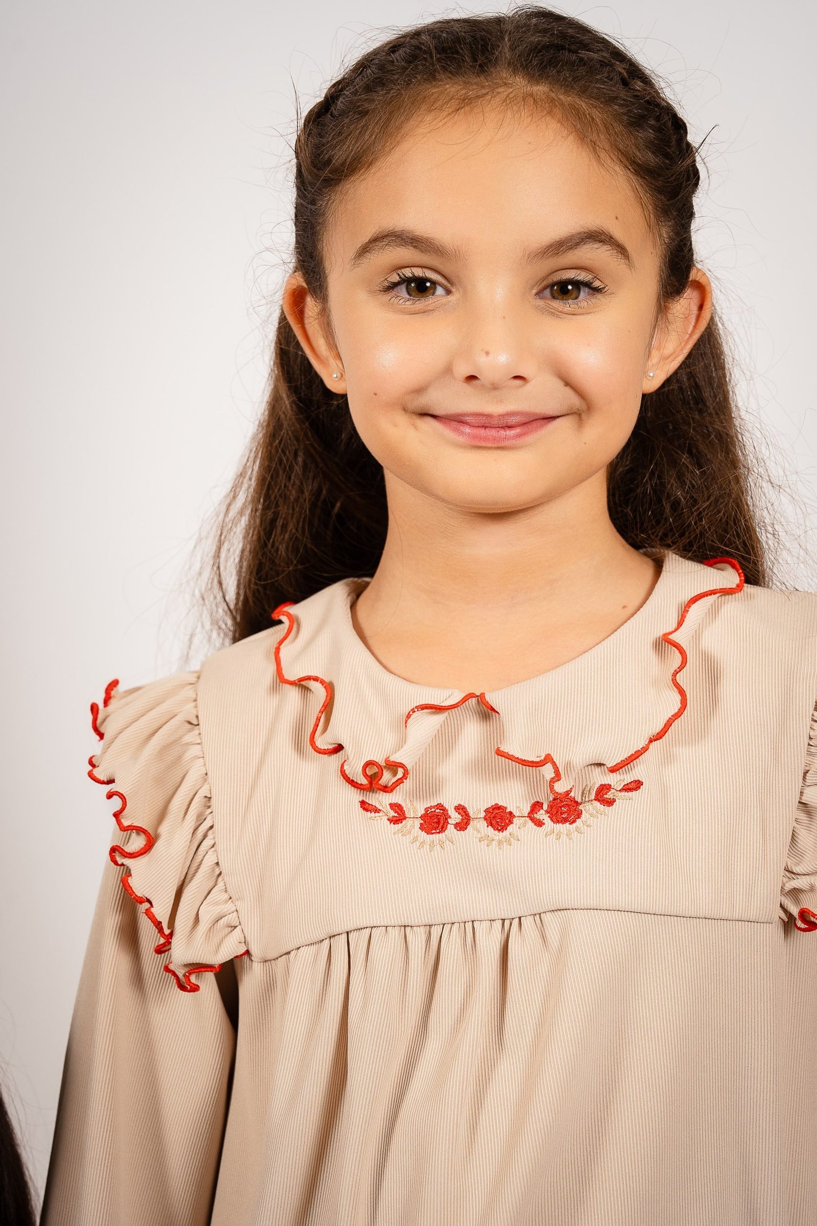 Vestido Morley Flores Rojas - Imagen 6