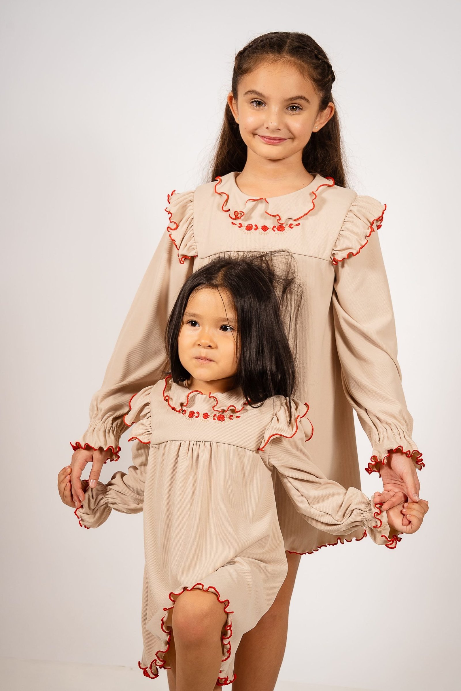 Vestido Morley Flores Rojas - Imagen 5