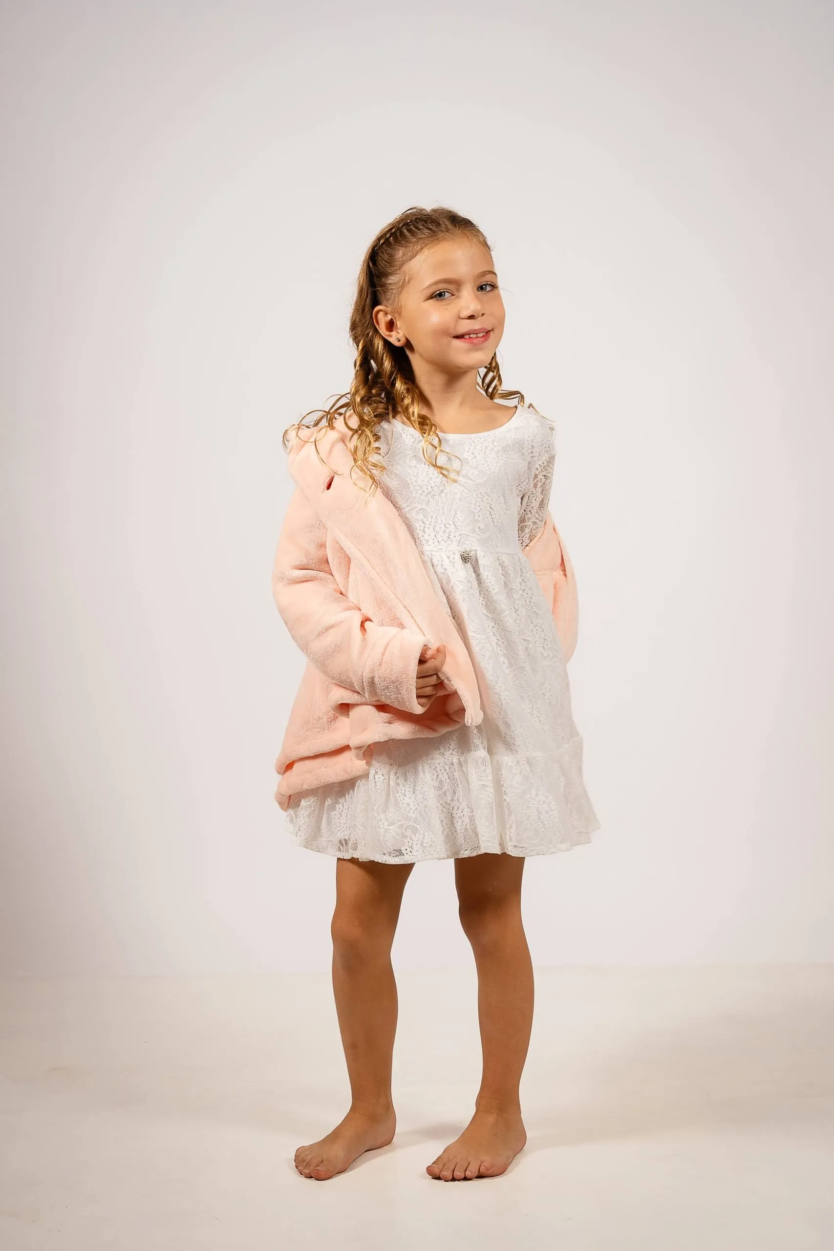 Vestido Encaje Vintage Niña - Imagen 7