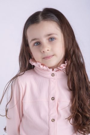 Alternative view of Camisa de Morley rosa