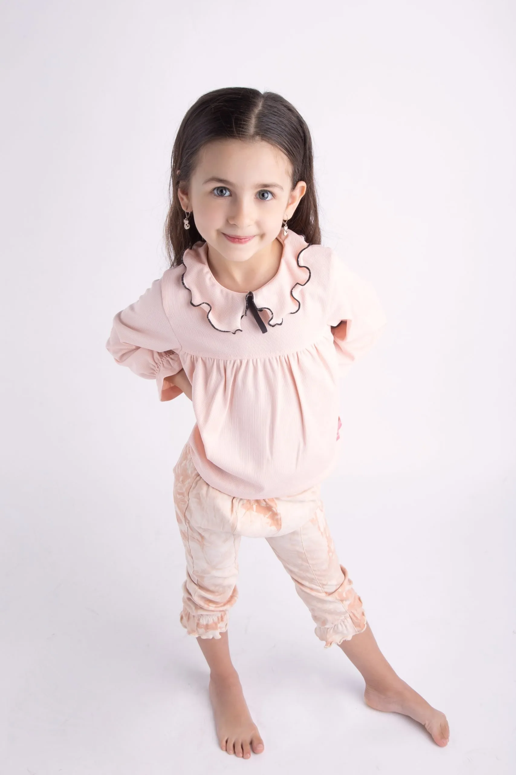 Blusa morley rosa cuello bebé - Imagen 5