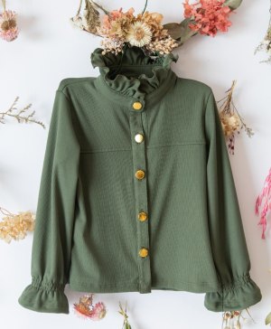 Camisa de Morley verde Militar