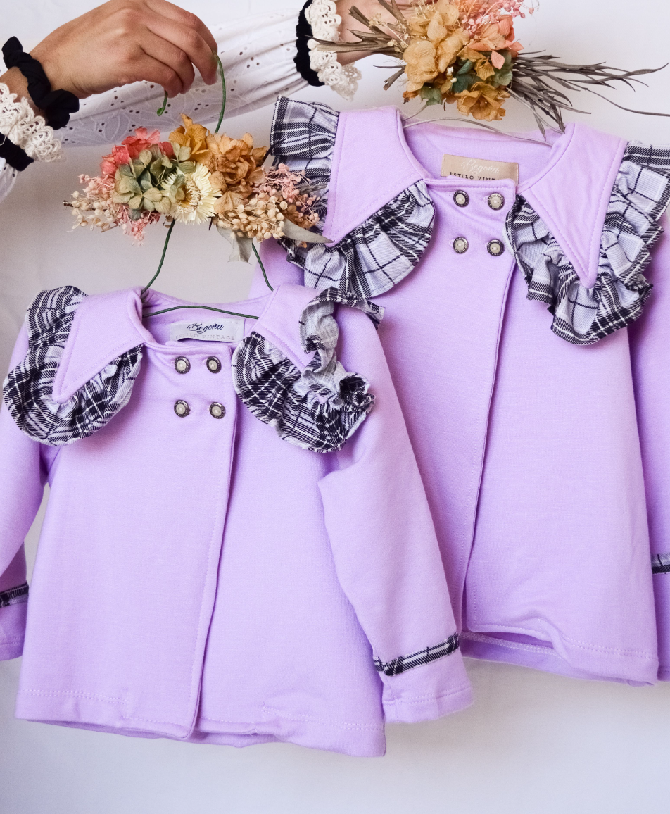 El saco de Modal con Frisa con cuadrille - Imagen 4