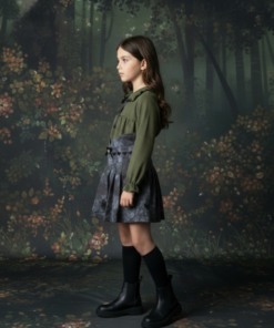 Falda Loly de bengalina batik