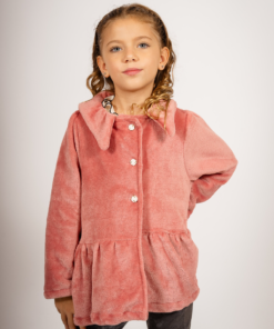 Saquito Camila super soft rosa viejo