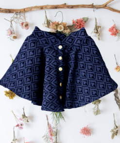 Alternative view of Falda Campana Corta Azul para Niñas