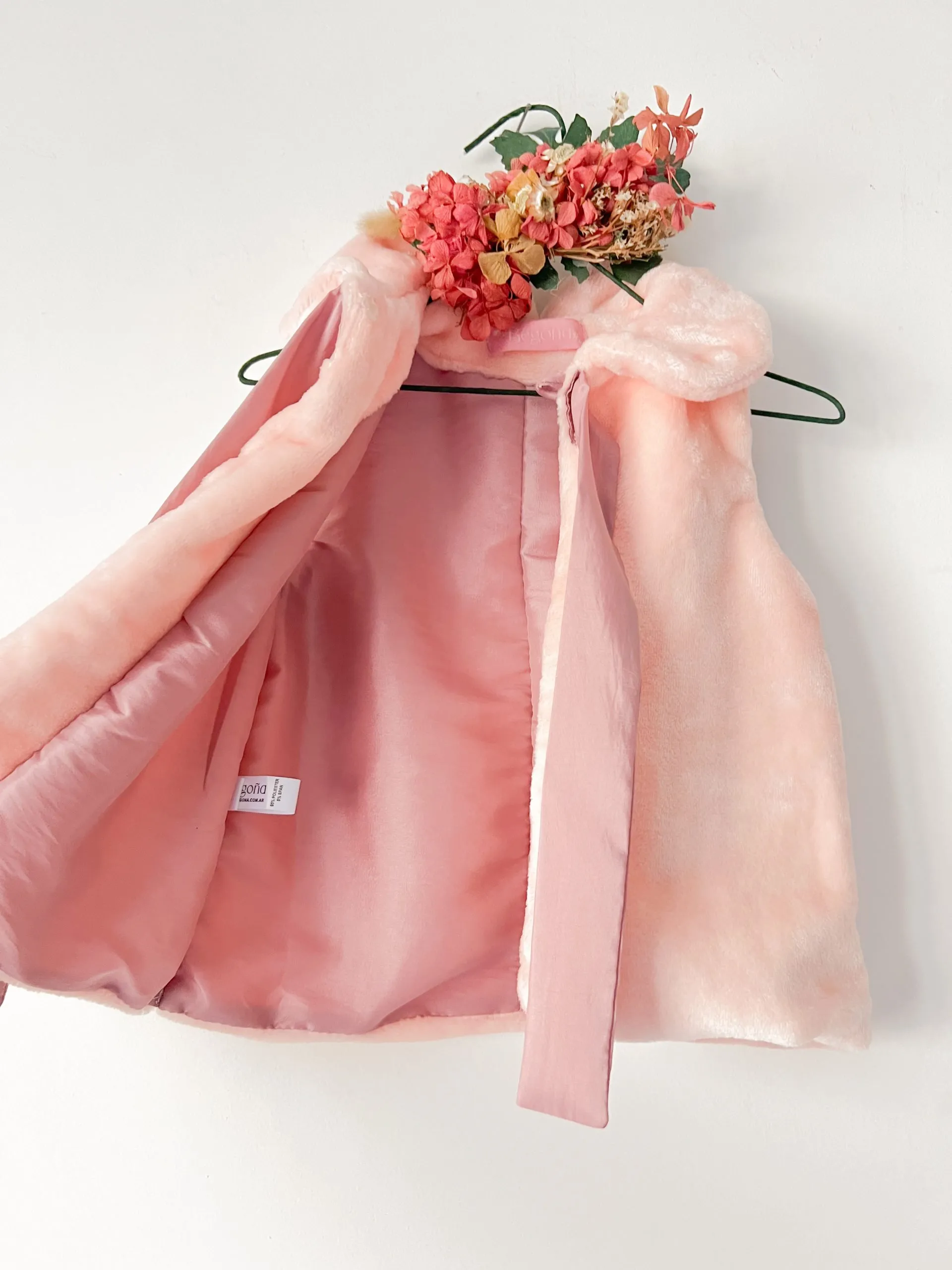 Chaleco Infantil de Polar con Cuello Bebé Alto – Rosa bebé - Imagen 8
