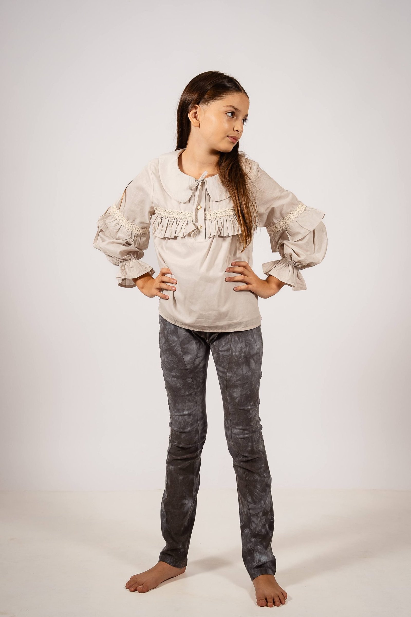 Pantalón Bengalina Batik Niña – Corte Recto - Imagen 5