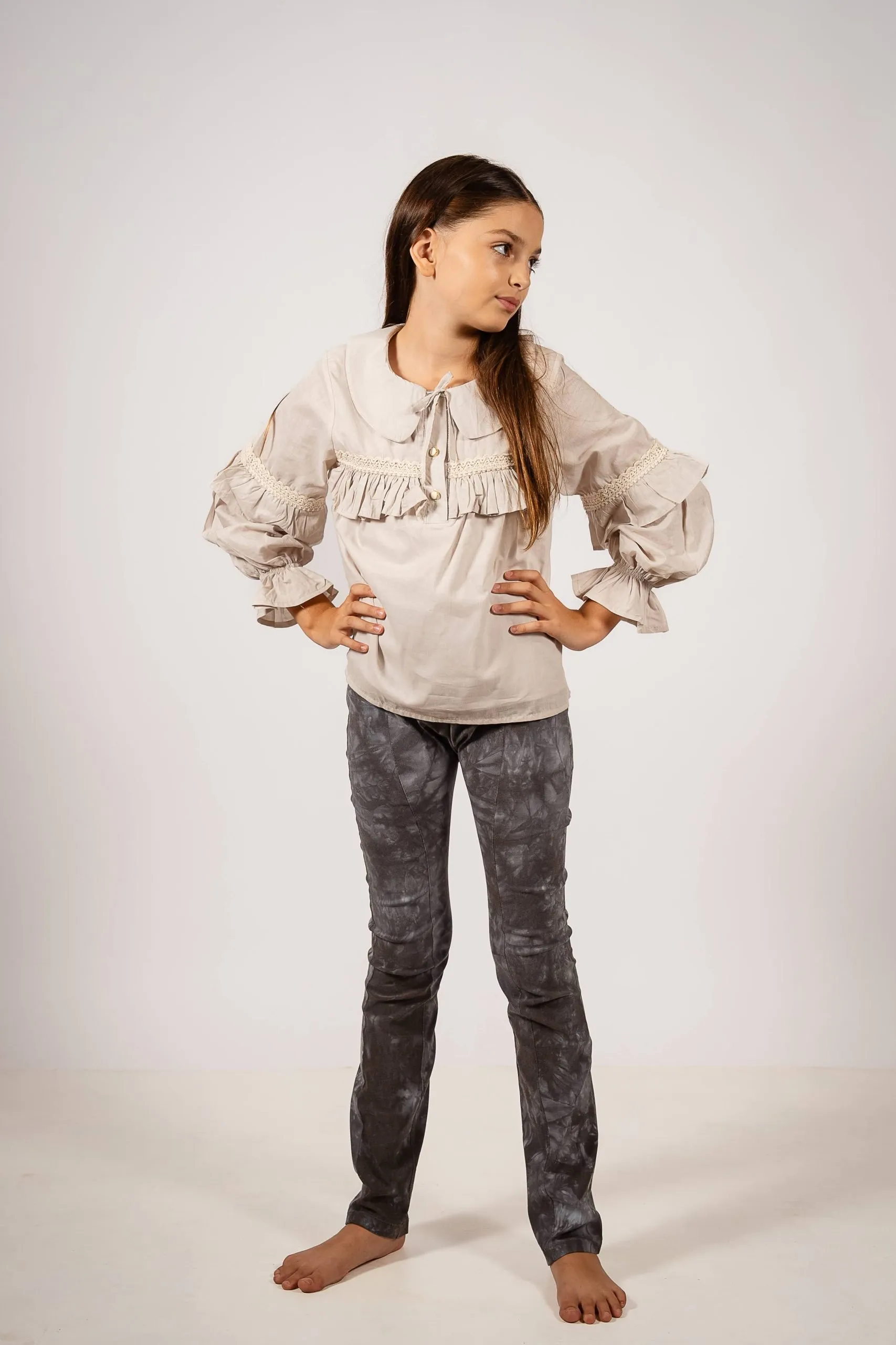 Pantalón Bengalina Batik Niña – Corte Recto - Imagen 5