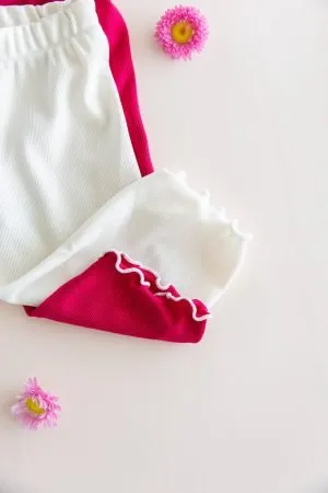 calza biker infantil de morley ecru – Begoña