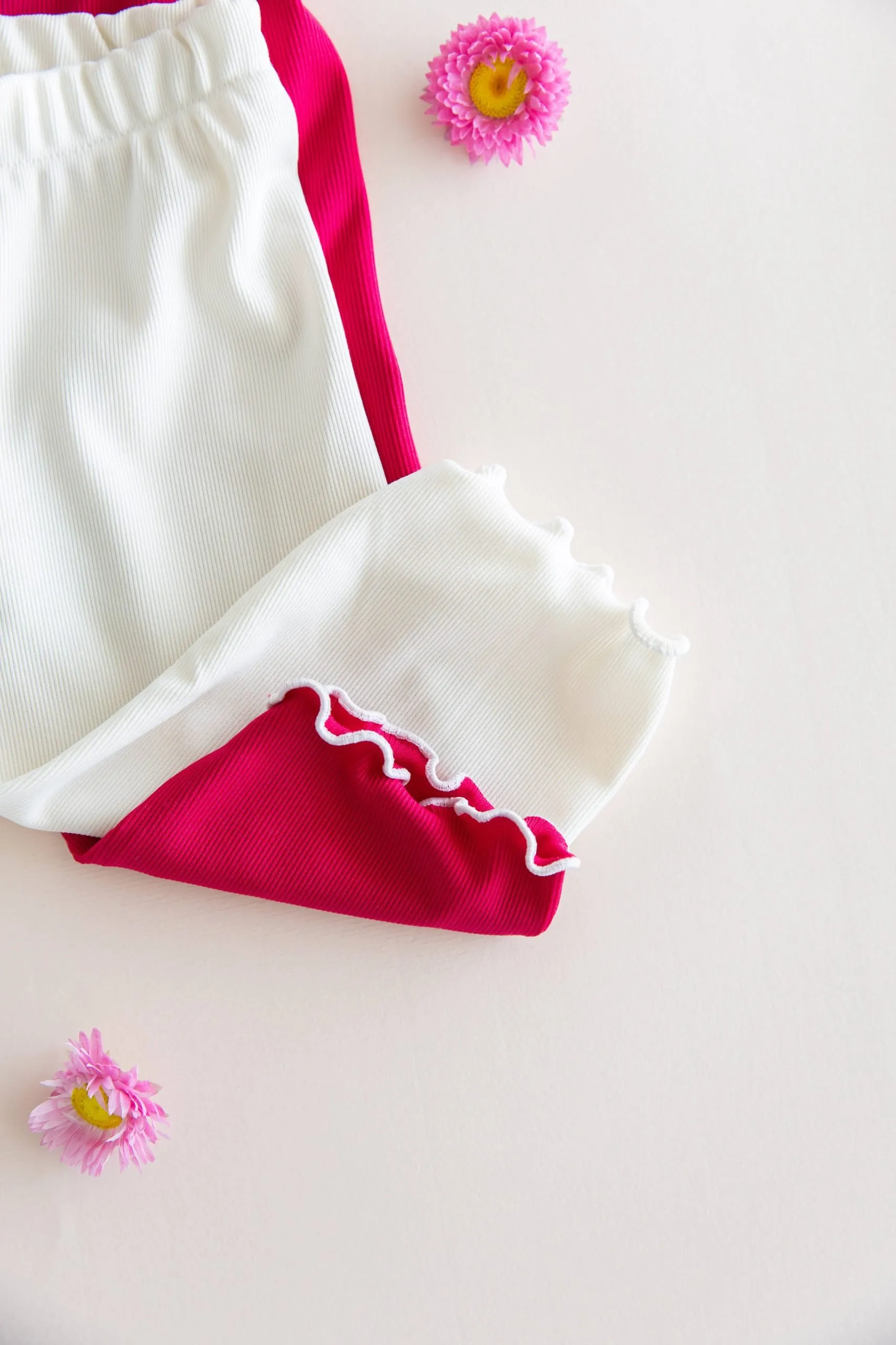 calza biker infantil de morley ecru – Begoña