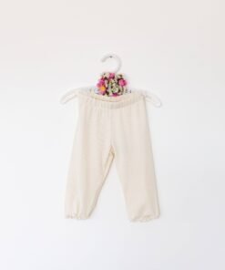 calza biker infantil de morley ecru – Begoña