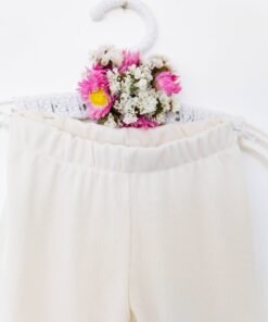 calza biker infantil de morley ecru – Begoña