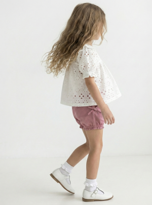 Alternative view of Pantalón Romi corto con moños