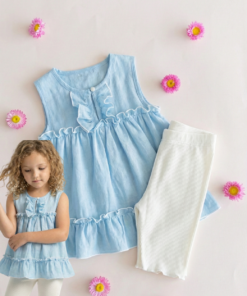 Conjunto de Verano: Blusa y Calza Biker