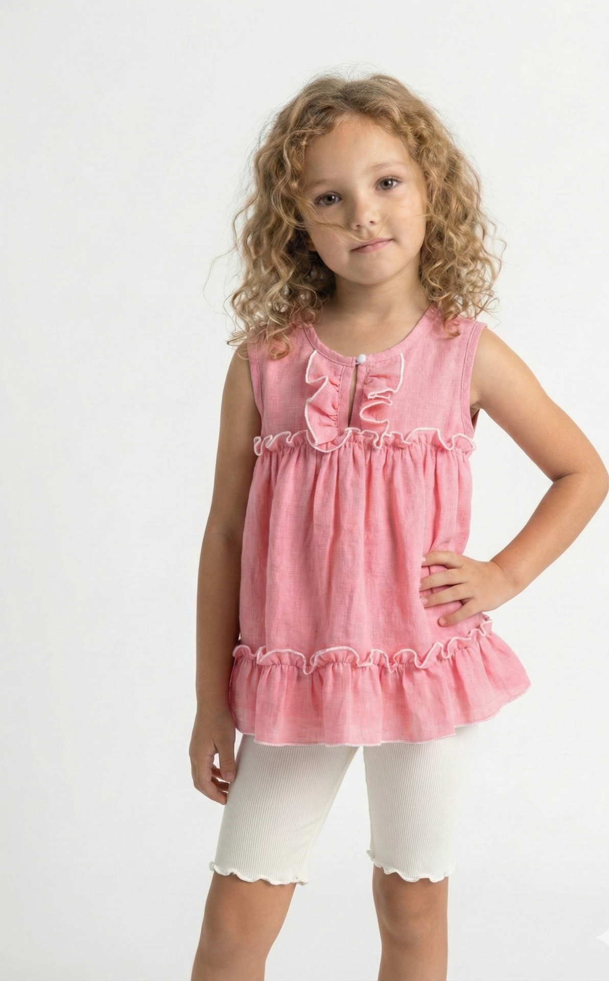 Conjunto de Verano: Blusa y Calza Biker - Imagen 7