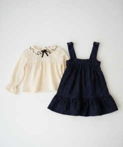 Combo Susurros del Bosque | Vestido Bengalina Azul + Blusa Morley